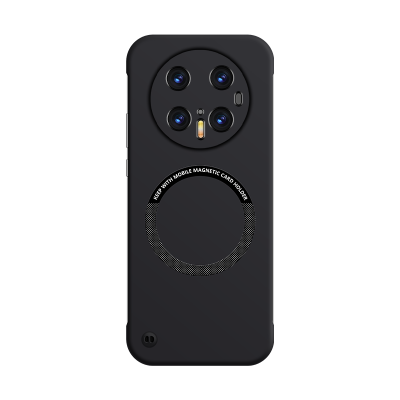 可波 适用华为mate70无边框磁吸手机壳mate70pro简约时尚手机壳mate70pro/pro+无边框磨壳