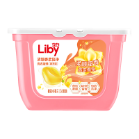 立白洗衣凝珠272g*5盒除菌倍净小苍兰款xcl272-5