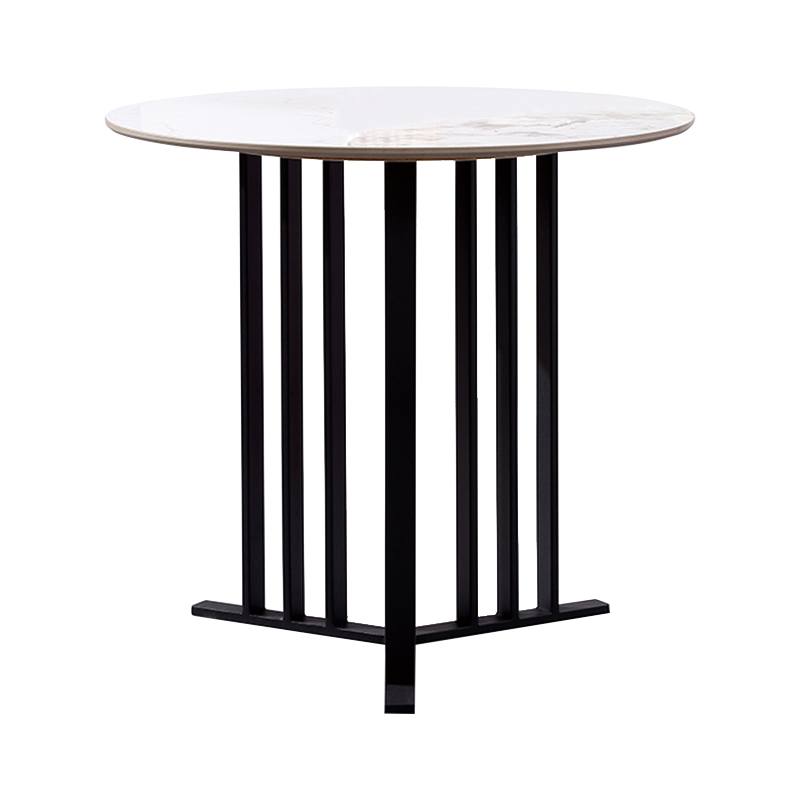 臻远 ZY-VC112718 洽谈桌岩板餐桌 600*600*500 单位:1张