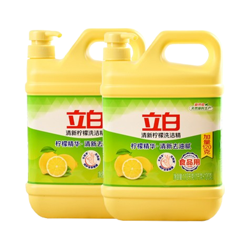 立白洗洁精1.12kg*2瓶温和柠檬款xjj_lb_nmj_1.12-2-2