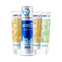 冷酸灵牙膏套装极地白抗敏感家庭装490g (极地白1支+菌衡护敏2支+清火益齿1支)