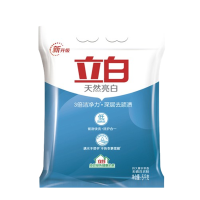立白洗衣粉深层无顽渍不伤衣天然亮白洗衣粉5kg