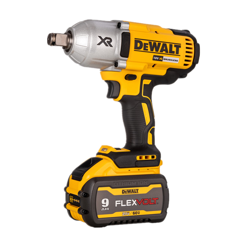 得伟20V锂电无刷3/4高扭矩冲击扳手一电一充(DCF897-9X1)套