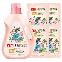 立白洗衣液套装4kg深层去渍持久留香大师-y2kg-500-4