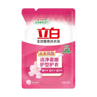 立白馨香洗衣液除菌去污持久留香洁净茶籽除菌洗衣液500g*1袋