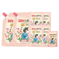 立白洗衣液套装4.1kg去渍大师玫瑰款das4kgzh-dsy1