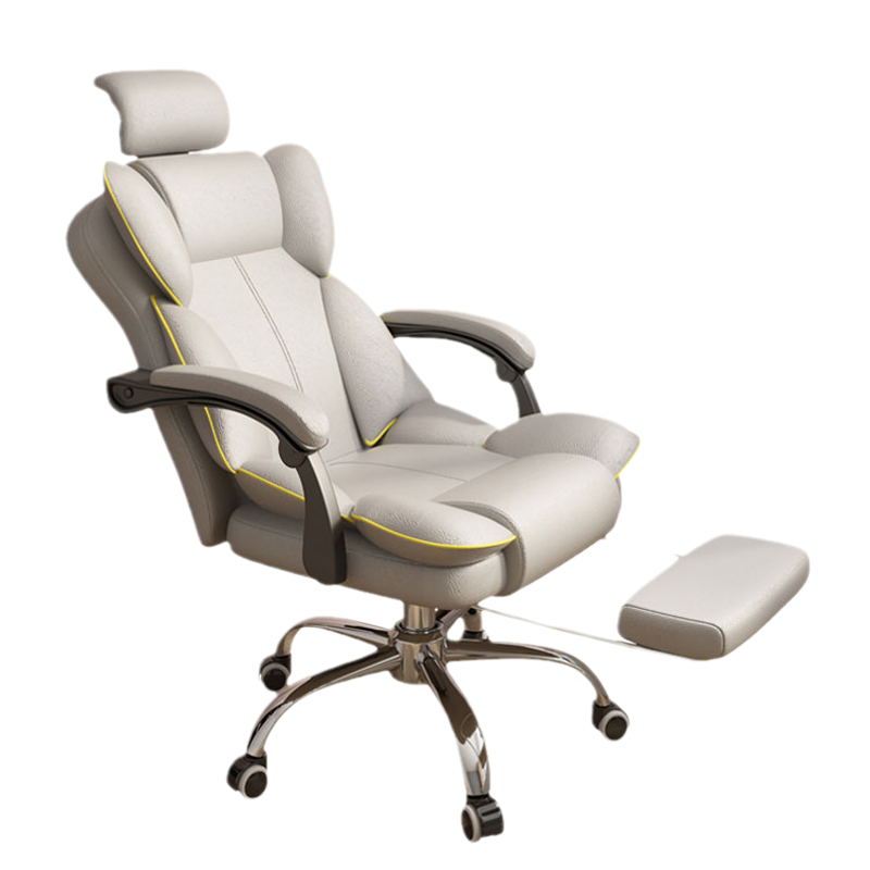 办公椅电脑椅老板椅电竞椅学习椅家用可躺可升降可旋转按摩转椅金属黑色有人体工学功能旋转升降扶手816