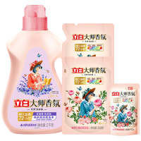 立白洗衣精华香氛大师薰衣草洗衣液2kg+洗衣液500*2+洗衣液100g