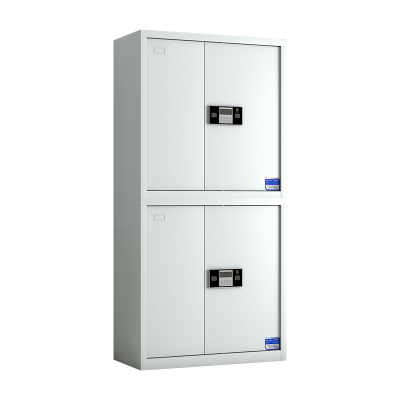 臻远 ZYJJ-80036 保密柜 分双节电子锁 灰白色 长900*宽420*高1900mm 单位:1台