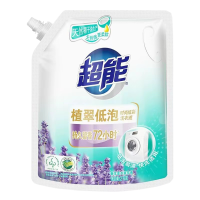 超能植翠低泡洗衣液天然椰子油不伤衣物不伤手洗机洗不变旧家用香味持久四斤装