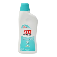 立白漂白水快速漂白除菌去味辟臭强效去渍600g*3瓶