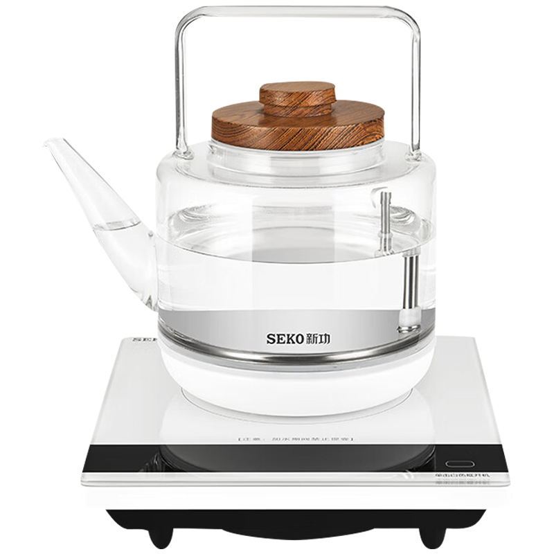 新功(SEKO)自动上水电热水壶烧水壶保温电茶炉茶台烧水壶煮水泡茶用电茶壶W41