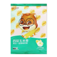 三只松鼠玉米卷膨化薯片即食零食香脆解馋小吃三只松鼠玉米卷50g*2袋