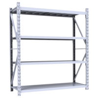御升阳 中型仓储货架四层300KG/层(颜色蓝 灰白可备注) 200*200*60cm YSY-ZXHJ-01