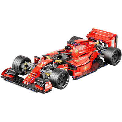 F1方程式赛车积木遥控模型拼装玩具男孩子成人跑车儿童礼品