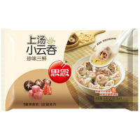 思念小馄饨上汤小云吞薄皮冷冻早餐速食珍味三鲜120g*10袋