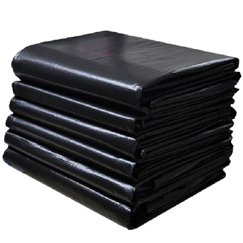 迈援 黑色平口大号垃圾袋 特厚55*60/4丝 50只 组