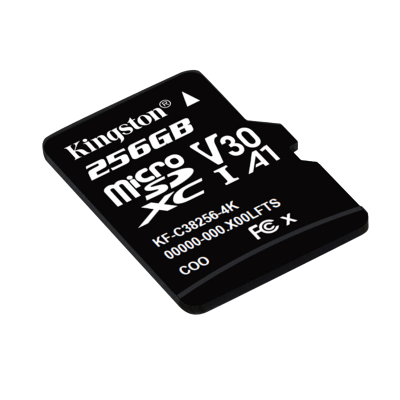 金士顿(Kingston)256GB A1 V30 U3 switch内存卡 (MicroSD)TF存储卡 100M/S