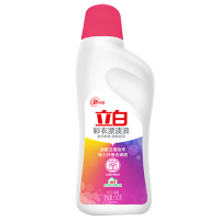 立白漂白剂彩衣鲜艳活氧去渍护色去顽渍彩漂液600g*4瓶