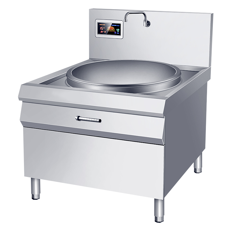 埃利斯AILISI大功率商用电炒灶电磁炉电灶台酒店饭店厨房单头双头电炒炉火锅电灶台电炒炉LC-DC30K-100