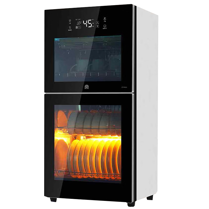 容声(RONGSHENG)消毒柜立式家用二星级紫外线光波高温消毒热风烘干免沥水小型台式厨房高颜值奶瓶消毒碗柜 二星级70