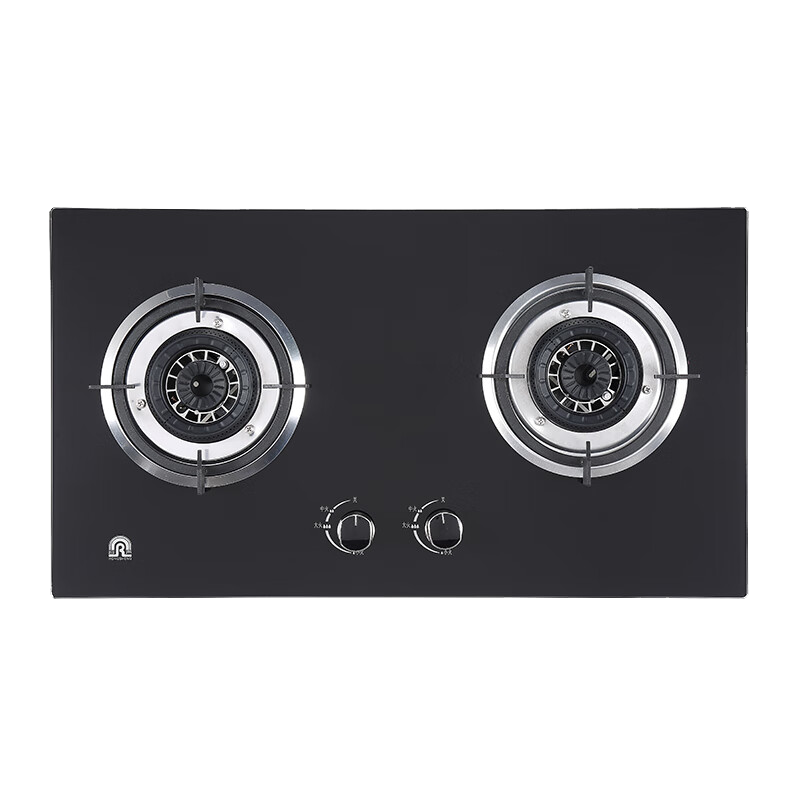 容声家用燃气灶 煤气双灶 家用嵌入式 钢化玻璃灶台 一级能效Q2416 猛火爆炒]4.5kw-液化气Q2416