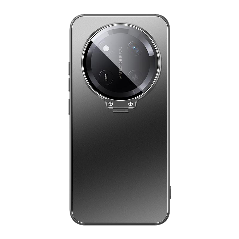 KONEL 适用于荣耀x60金属镜头支架手机壳x60pro镜头全包保护设计裸机手感简约大气手机保护套