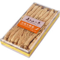 长白山人参全须生晒参亚克力盒30-35全须生晒参300g*1盒