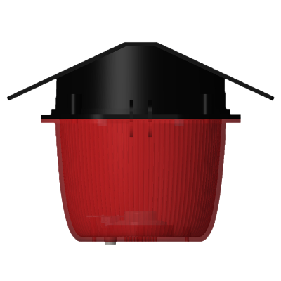 欧辉照明 (OHUIZAOMIN) OHJW3127 1W 智能太阳能声光语音警示灯 IP66 3.7V 900K