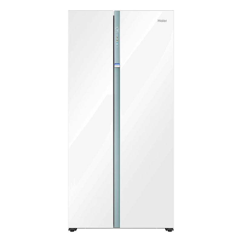 海尔(Haier)561升对开门超薄冰箱 全空间保鲜 零距离自由嵌入 白冰箱 大容量家用电冰箱