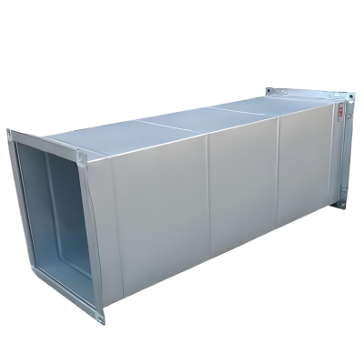 商用油烟净化一体机排烟管道400*800mm/平方米/镀锌1.0mm