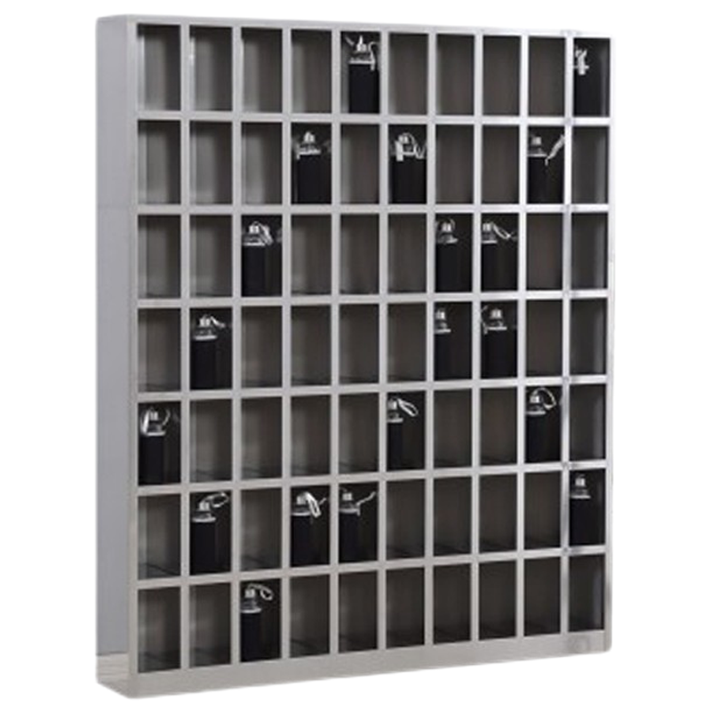 久佳承 304不锈钢70格水杯柜 JJC-SBG-12 1800*1500*250mm 每个