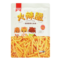 三只松鼠火辣脆膨化小零食香脆麻辣味火辣脆105g*2袋