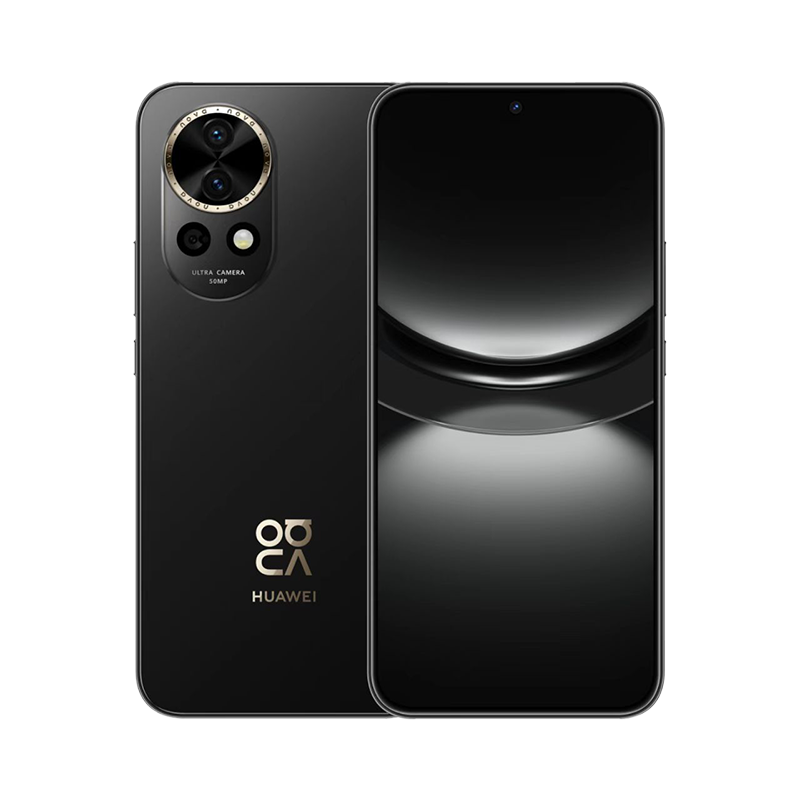 Huawei/华为手机Nova12 8+256G 曜金黑前置6000万追焦双摄鸿蒙智慧通信智能手机