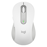 罗技(Logitech)M650鼠标 蓝牙无线鼠标双模连接办公商务笔记本家用办公室可自定义侧按键 -白色
