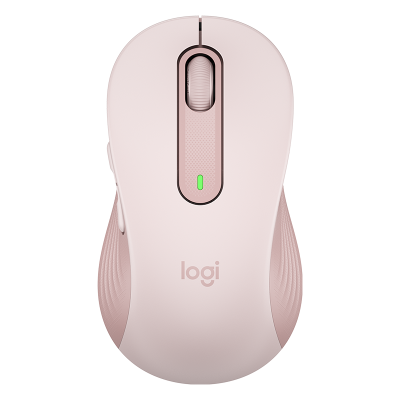 罗技(Logitech)M650鼠标 蓝牙无线鼠标双模连接办公商务笔记本家用办公室可自定义侧按键 -粉色