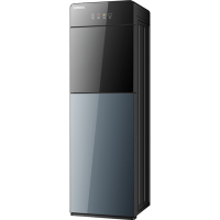 康佳饮水机下置水桶立式家用制冷制热两用全自动智能小型宿舍新款_黑色加厚侧板标准款_温热