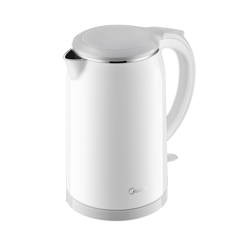 美的(Midea)电热水壶316不锈钢电水壶1.7升烧水壶热水壶食品级双层防烫大容量大功率开水壶SH17M301-PRO