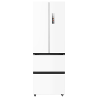 美的(Midea)电冰箱超薄嵌入式M60系列法式多门一级能效400升大容量小户型白色 MR-420WUFPZE以旧换新