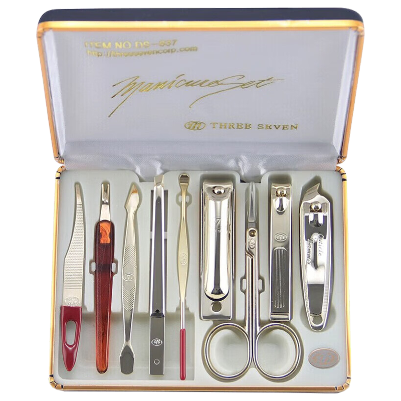 777指甲刀套装指甲钳家用手脚趾甲剪修容修甲工具DS-637ZG