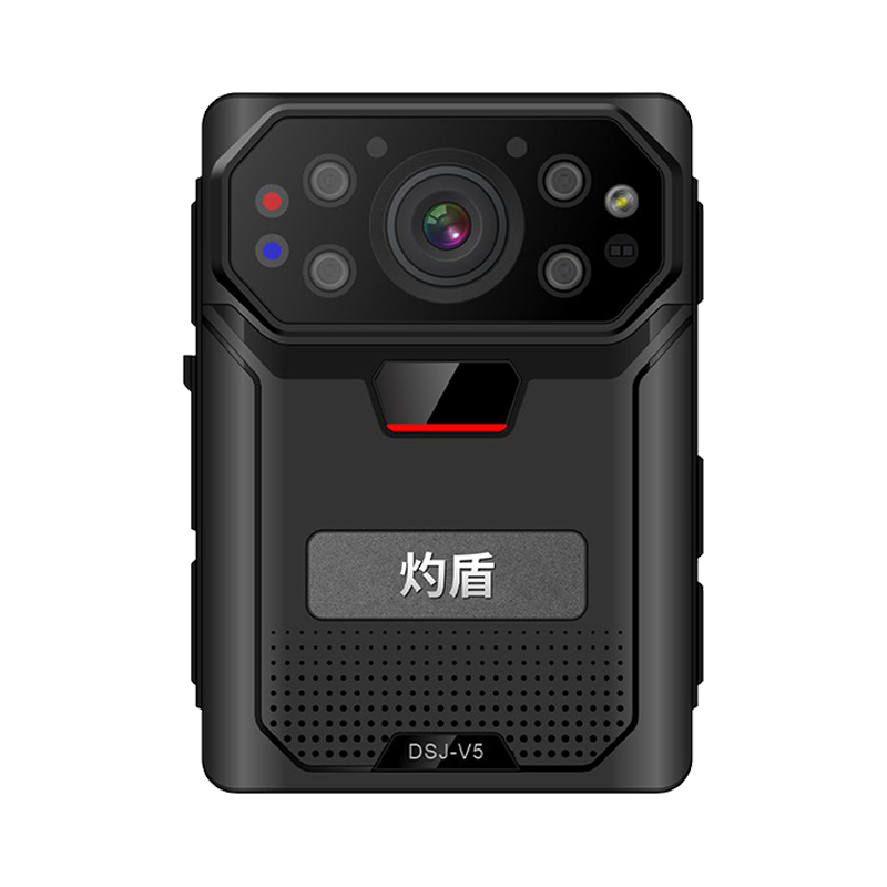 灼盾DSJ-F6 小型随身胸前佩戴现场记录仪 黑色 32G