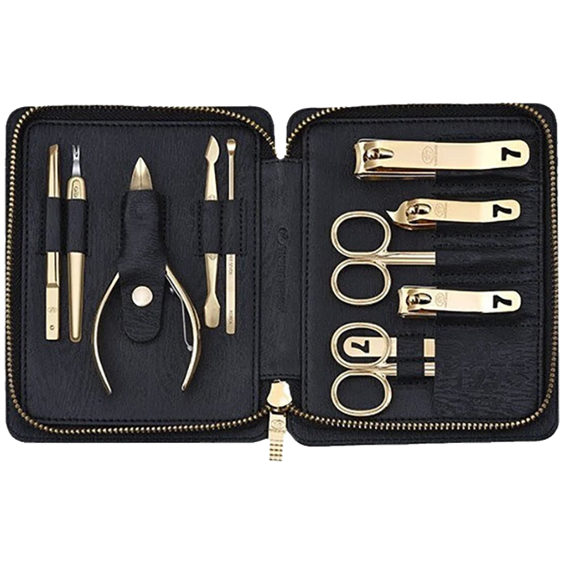 777指甲刀套装指甲钳全套实用工具黑金奢华TSG-1577G
