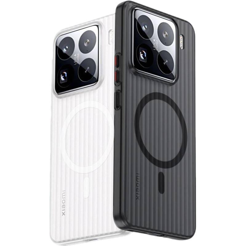 KONEL 适用于小米15液态瓦楞手机壳磨砂手感小米15pro手机壳小米15pro防摔简约款壳