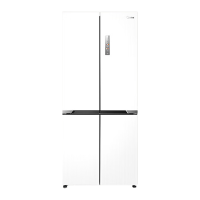 美的(Midea) M60系列534升法式多门四门家用电冰箱60cm超薄嵌入式大容量风冷无霜白色MR-560WUFPZE