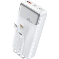 浩酷PD20W自带线充电宝全兼容移动电源 CJ18A便携充电宝适用于苹果华为小米 20000mAh