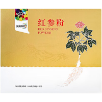 长白山人参红参粉粉质细腻皂苷丰富红参粉180g*1盒