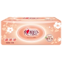心相印抽纸面巾纸经典擦手纸抽纸家用2层150抽4包*5提DT25150