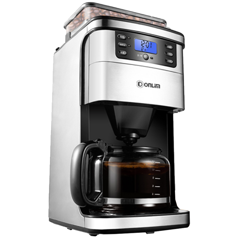 东菱咖啡机美式全自动研磨一体机滴漏式DL-KF4266
