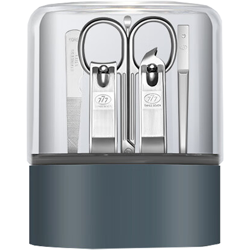 777指甲刀套装剪指甲钳子全套耳挖勺磨甲锉修甲工具KR-050