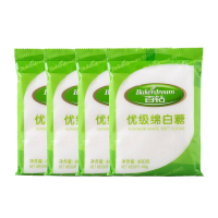 百钻 绵白糖 400g/袋 细砂糖棉白糖食糖调味烘焙原料 绵白糖+白砂糖各1袋